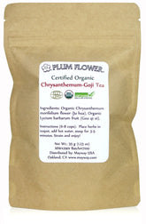 Chrysanthemum & Goji Tea- Certified Organic - 1.23 oz